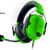 Razer BlackShark V2 X Gaming Headset – 7.1 Surround Sound, 50mm Drivers, 3.5mm Audio Jack – Green