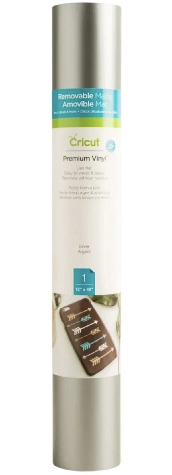 Cricut Premium vinyl removeable, 12" x 48"