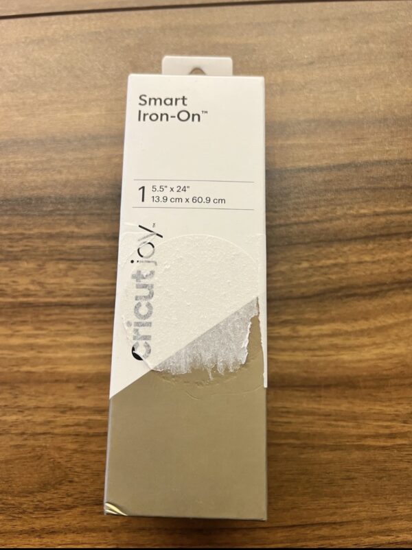 Cricut Joy smart iron-on vinyl, 5.5" x 24"