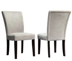 Screenshot Light Gray Amity Parson Dining Chair Set
