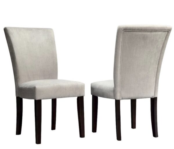 Light Gray Amity Parson Dining Chair Set