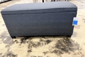 Double Storage Ottoman Dark Gray - Room Essentials
