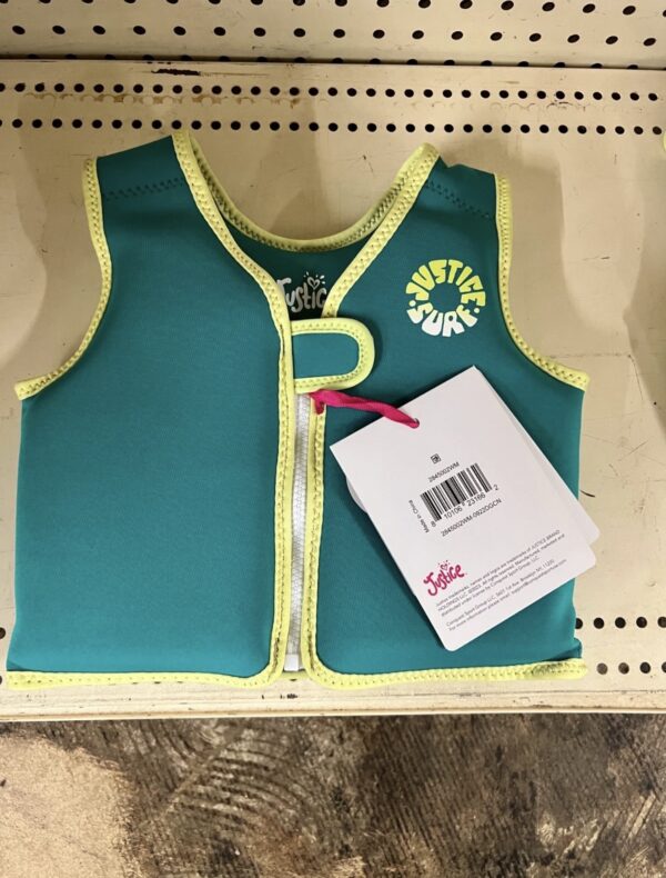 The Banzai Jr. Splash Fun Toddlers Activity Water Park is an inflatable play center designed for toddlers aged 18 months and up. With a round shape and the model specifically being the Banzai Jr. Splash, this water park features a slide, sprinkler, and comes with full instructions for easy setup. This playful and engaging product provides a fun and safe environment for young children to enjoy water play in the yard or garden. The Banzai brand ensures quality and durability for endless hours of splashing and playtime.