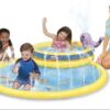 Little Tikes My First Lil Water Park, Round Splash Pool with Whale Sprinkler