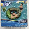 H2OGO! Green River Gator 47" Pool Ring Float with Grab Rope, Adult Unisex