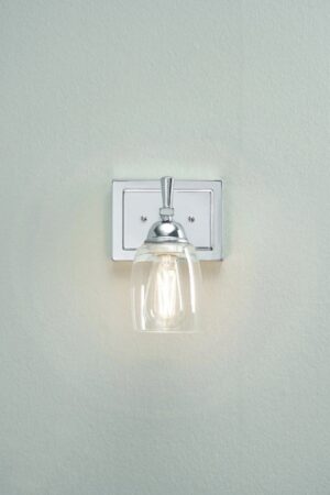 Screenshot Better Homes & Gardens Chandler Industrial 1-Light Indoor Wall Sconce, Chrome
