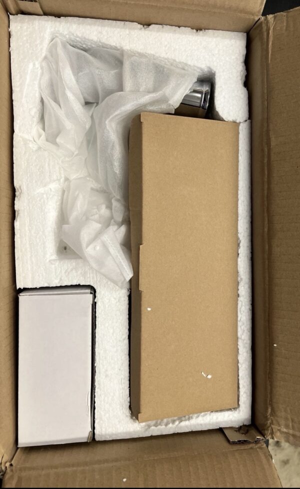 HOROW Small Vessel Sink with Pop Up Drain, 18" x10" Porcelain Ceramic Wall