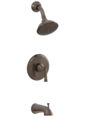 Tub and Shower Trim Package with Single Function Shower Head - 1.8 GPM