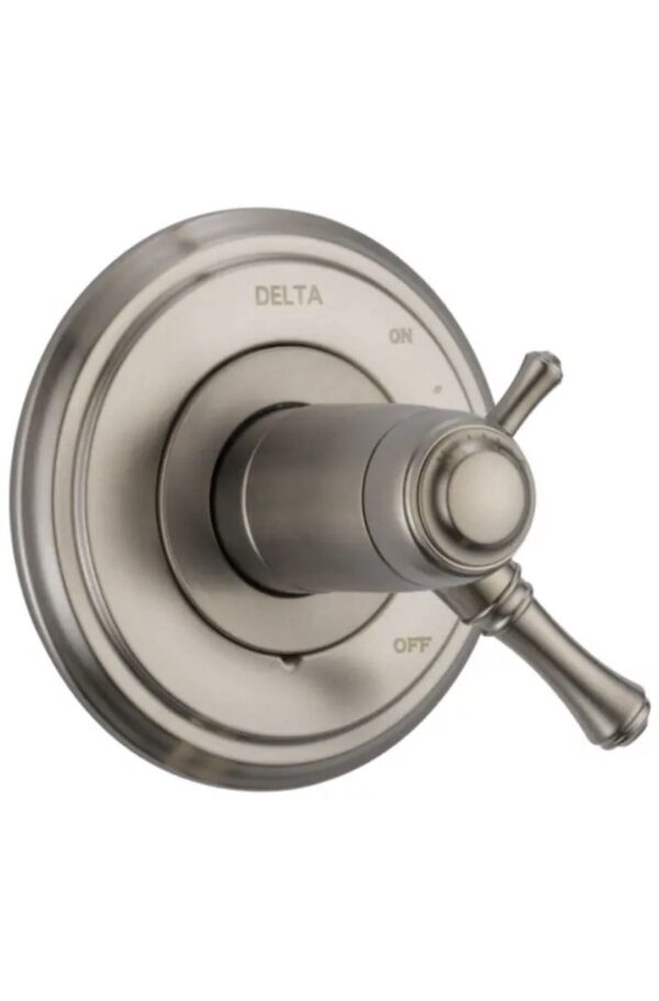 Delta Cassidy Stainless Steel 3.8125-Inches Universal Bathtub/Shower Trim ring