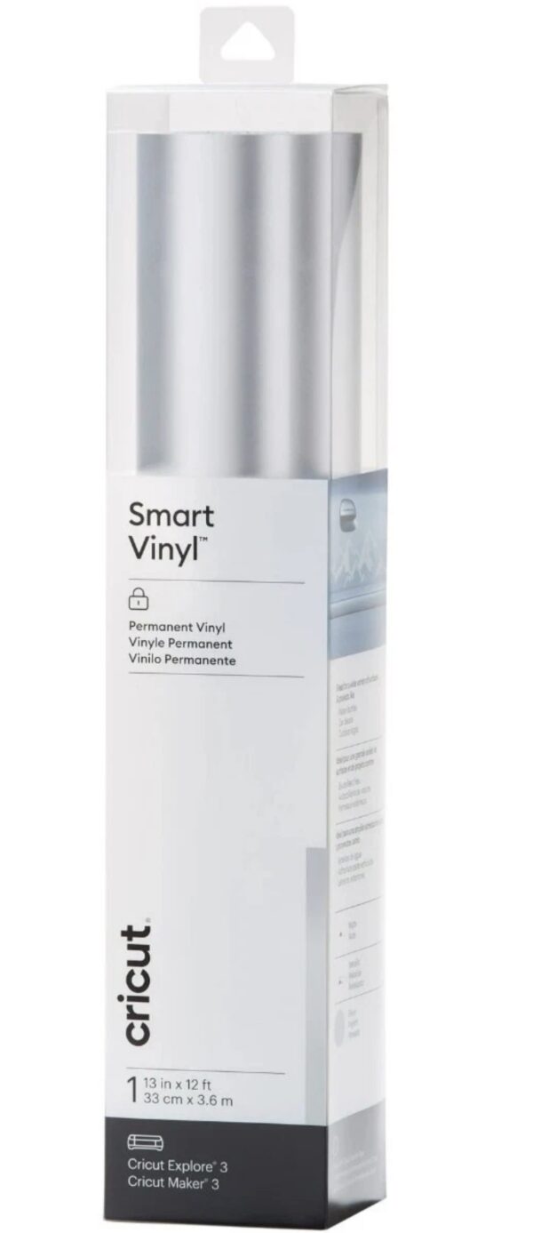 Cricut Smart Vinyl Matte metallic permanent (12ft), 13" x 144"