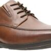 Clarks Tilden Walk Mens Oxfords Tan Leather Lace Up Size 7