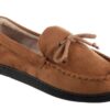 Isotoner Men's Microsuede Nigel Moccasin Slippers - 9F386 (Cognac, XL 11-12)