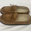 Isotoner Men's Microsuede Nigel Moccasin Slippers - 9F386 (Cognac, XL 11-12)