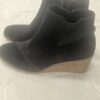 TOMS Women's, Sadie Boot Black, Size 9.5