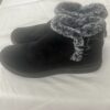 Clarks Breeze Fur ankle boot Black Size 11
