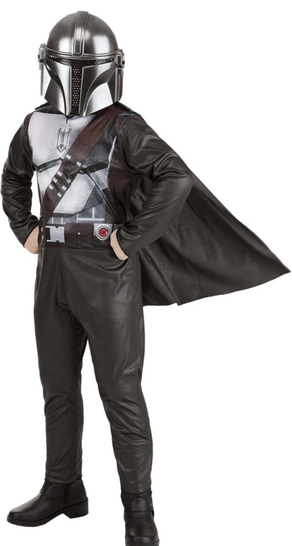 Star Wars Kids' The Mandalorian  Halloween Costume Apparel Set Medium 7-8 NWT