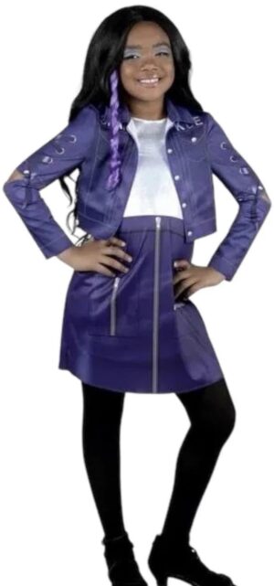 Rainbow High Girls M (7/8) Krystal Bailey Costume Dress and Hair Extension (BB)