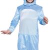 Bluey Costume for Kids,Character Outfit with Jumpsuit and Headpiece for Toddlers