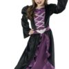 Morph Costumes Purple Witch Halloween Costume for Children, Girls M