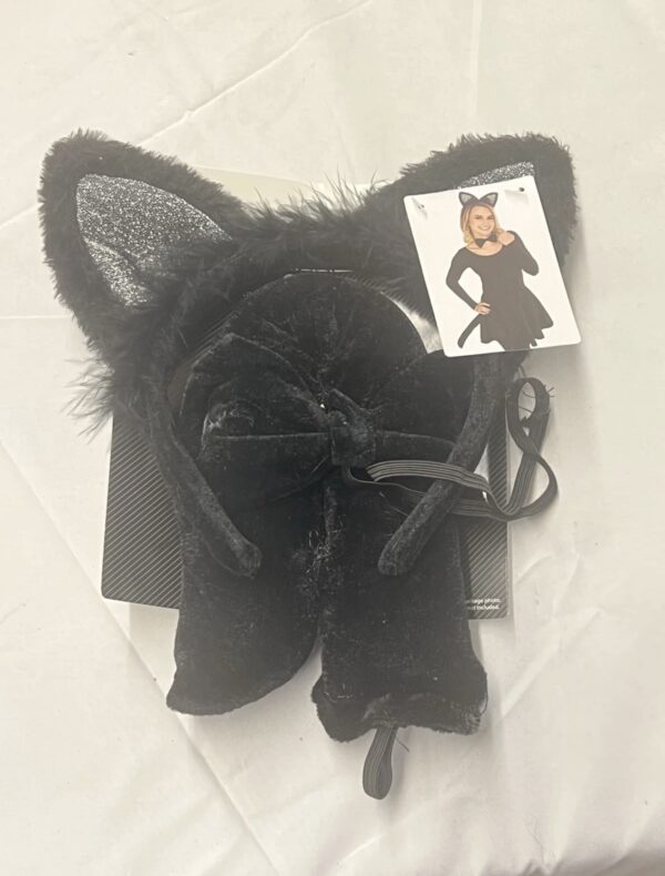 Adult Cat Kit, Black, Halloween Costume Accessory for Adults