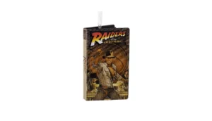 Hallmark Indiana Jones Retro Video Cassette CaseOrnament, 0.05lbs