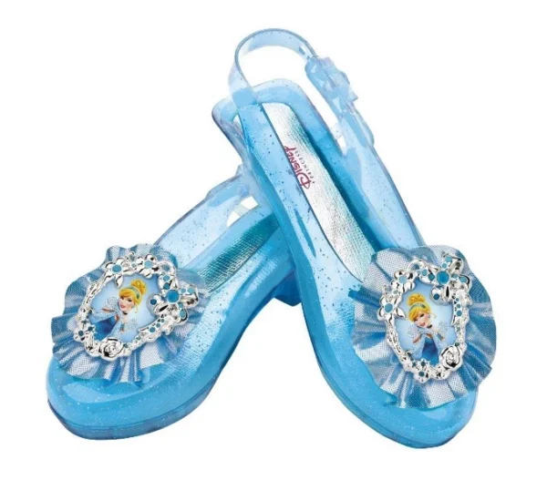 s-l1600 (18) Disney Princess Cinderella Sparkle Shoes