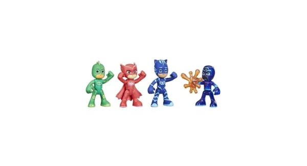 s-l1600 (26) PJ Masks Night Time Mission Glow-in-the-DarkAction Figure Set, Preschool Toy