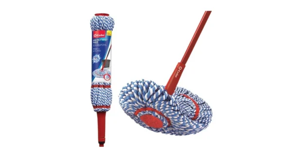 s-l1600 (29) O-Cedar Micro Twist™ MAX Microfiber Mop, Removes 99% of Bacteria with Just Water