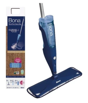 Bona Spray Mop for Hardwood Floors,Refillable Cartridge, Washable Microfiber Pad