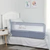 Regalo Extra Long Hideaway Metal Bedrail, Gray Baby/Toddler Safety Bed Rail