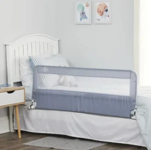 Regalo Extra Long Hideaway Metal Bedrail, Gray Baby/Toddler Safety Bed Rail
