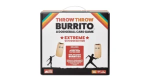 Throw Throw Burrito Extreme Outdoor Party Game by Exploding Kittens Ages 7 Up