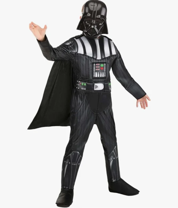 STAR WARs Boys Deluxe Barth Vader Costume Kids Halloween Costume Child Medium 8