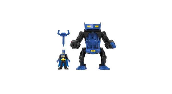 s-l1600 (66) Imaginext DC Super Friends Batman Battling Robot,3-Piece Figure Set
