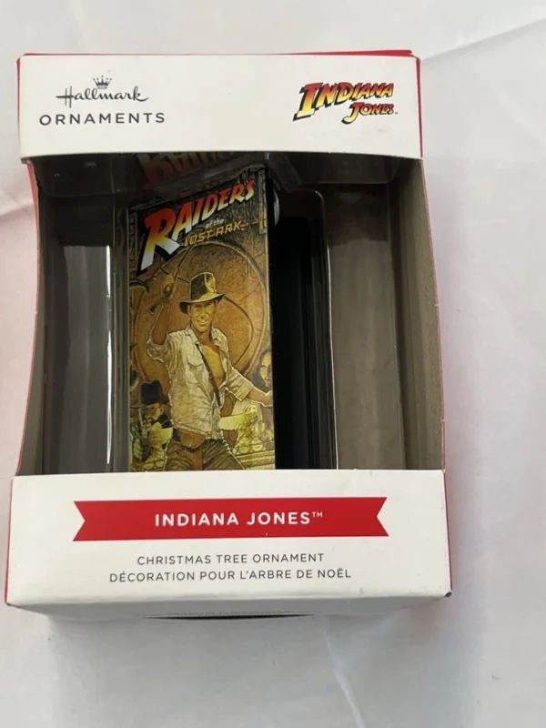 s-l960 (1) Hallmark Indiana Jones Retro Video Cassette CaseOrnament, 0.05lbs