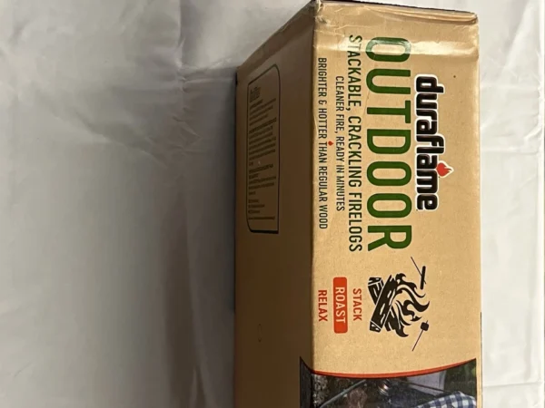 Duraflame Outdoor Roasting Firelogs,Box of 3 Firelogs for 1 Crackling Campfire 3