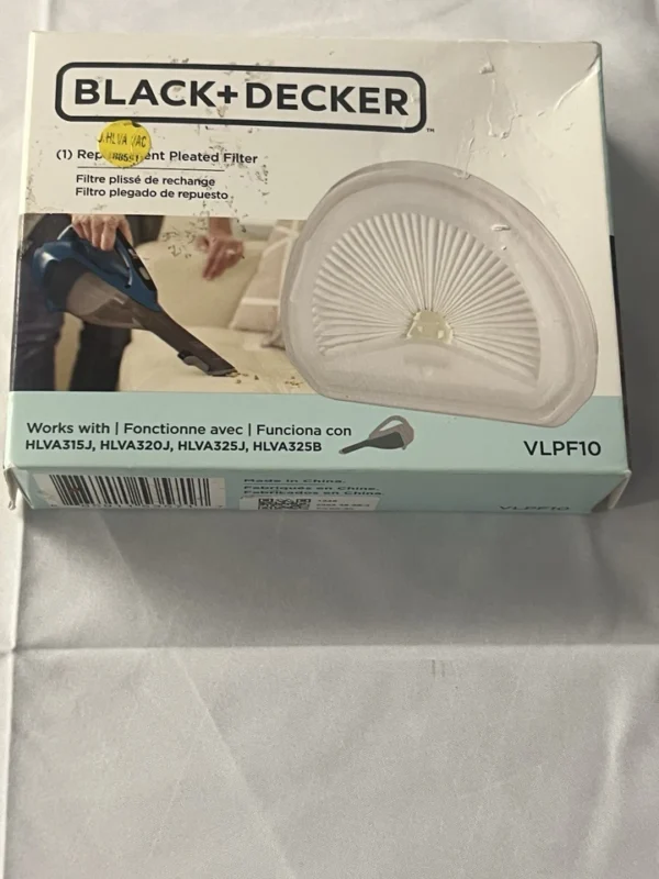 Black and Decker Genuine OEM Vac Filter forHLVA320J00 Vacuum # VLPF10