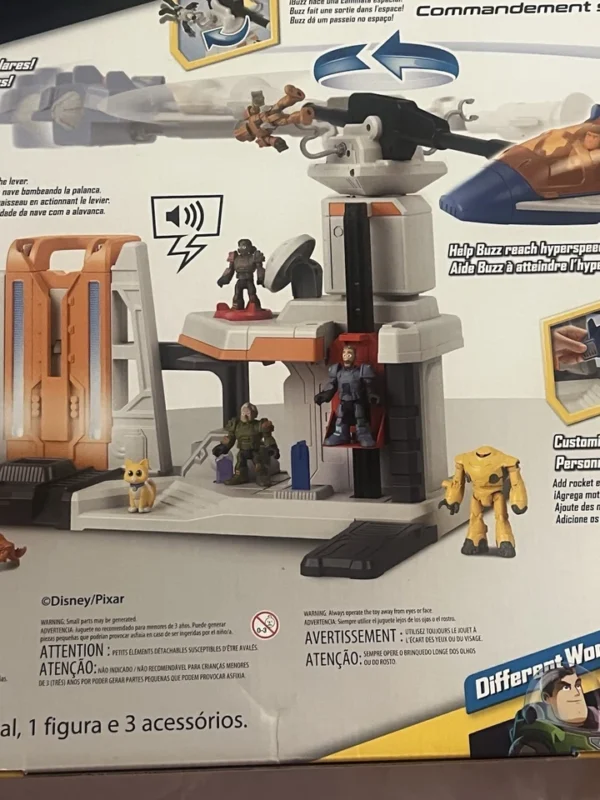 Imaginext Disney Pixar Lightyear Lift Launch Star Command Playset