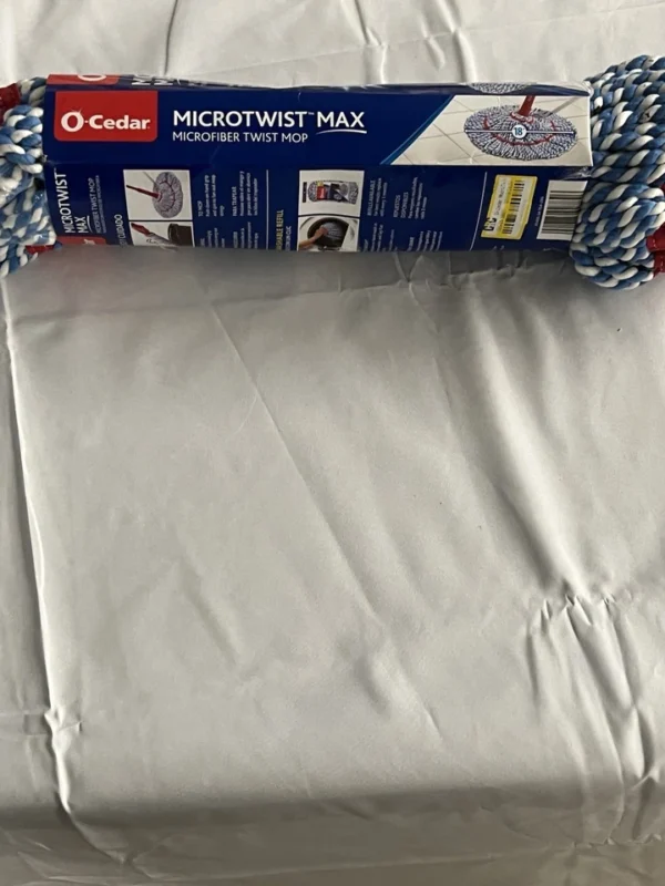 s-l960 (29) O-Cedar Micro Twist™ MAX Microfiber Mop, Removes 99% of Bacteria with Just Water