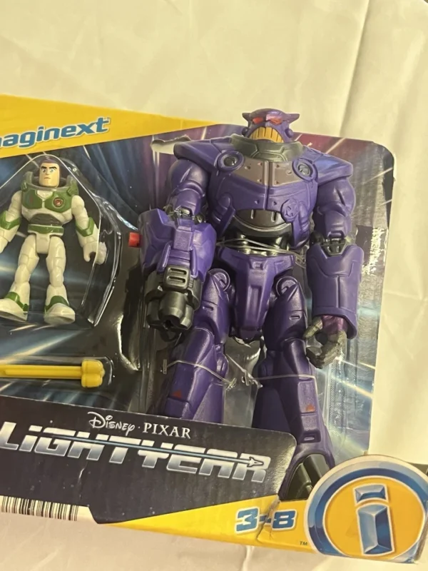 s-l960 (30) Disney and Pixar Lightyear Toys Imaginext Battle Blast Zurg & Buzz Lightyear