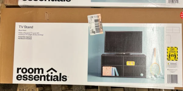 Storage TV Stand for Tvs up to 43" Black - Room Essentials