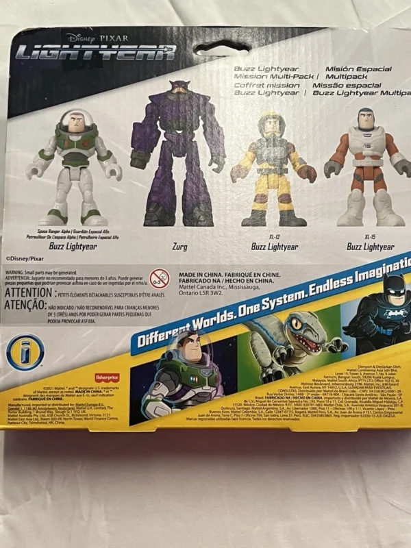 s-l960 (35) Disney & Pixar lightyear imaginext buzz lightyear mission 6-piece figure se