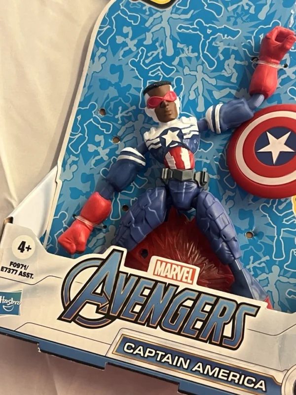 s-l960 (40) Marvel: Avengers Bend and Flex Captain AmericaKids Toy Action Figure