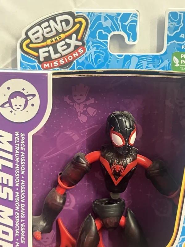 s-l960 (42) Marvel: Spider-Man Bend and Flex Missions MilesMorales Kids Toy Action Figure