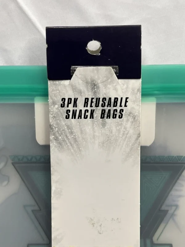 Wakanda Forever Reusable Snack Bags for Kids Washable