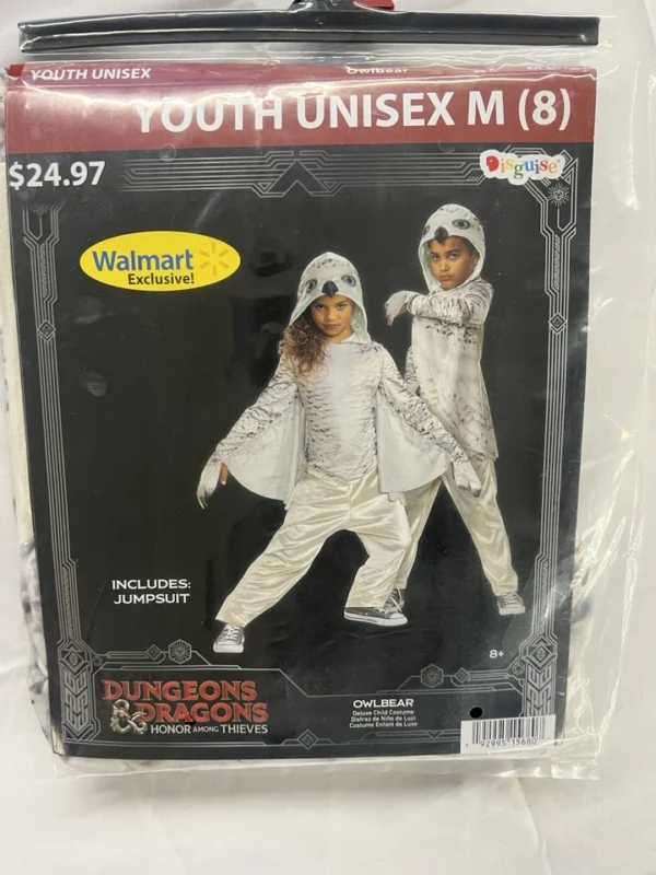 s-l960 (7) Unisex M(8) Owlbear Deluxe Halloween Child Costume Dungeons & Dragons, Disguise