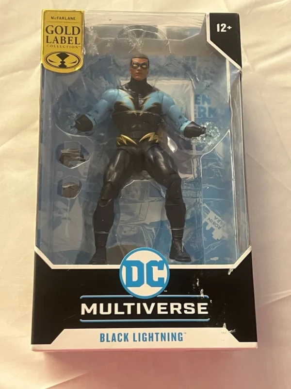 Dc Multiverse - 7in Action Figure -Black Lightning - Gold Label - McFarlane Toys