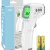 Equate Infrared No Touch Forehead Body Thermometer,1-second, 3-color backlight