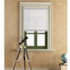 Mainstays Cordless 1" Vinyl Light Filtering Blinds, White, 46" Width x 64" Lengt