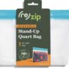 (re)zip Reusable Leakproof Food Storage Stand-Up Quart Bag - 4 Cup